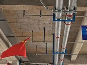 孝南管廊支架的安装方法